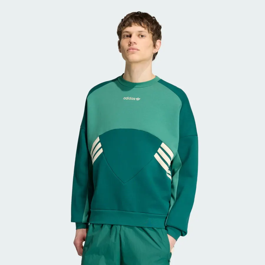 Sudadera adidas para hombre MUNICH 93 con cuello redondo — imagen 1