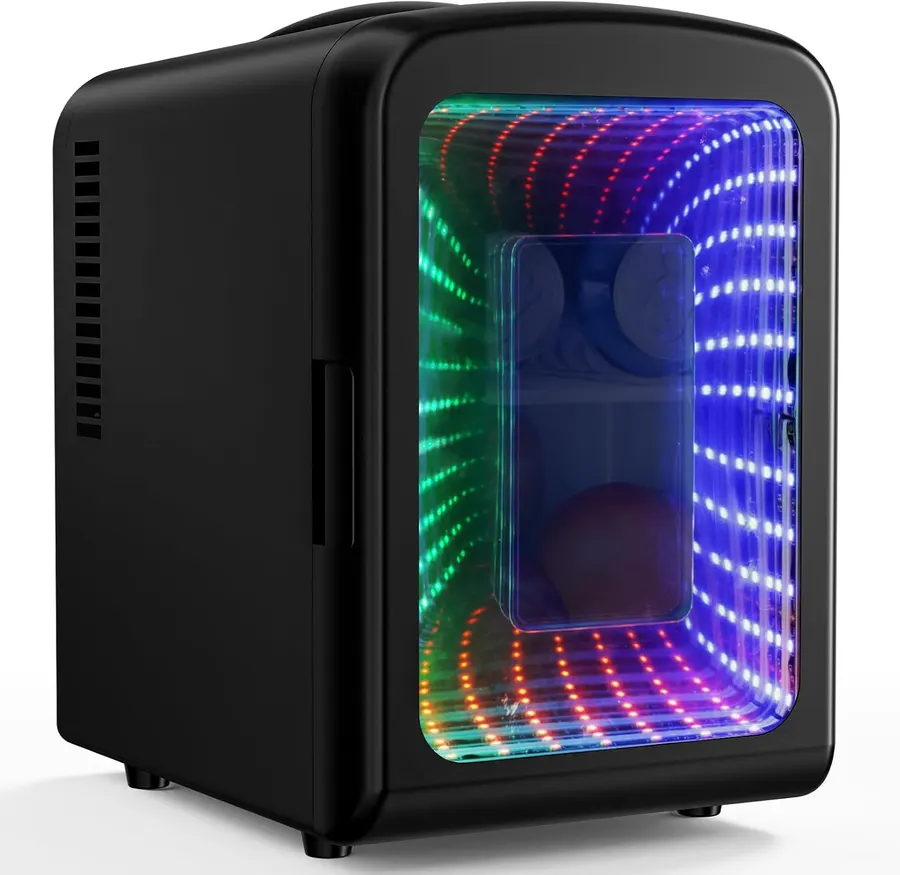 Mini Nevera 4 Litros 6 Latas LED Gaming 12V — imagen 1