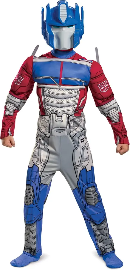 Disfraz de Musculoso Optimus Prime para Niños - Traje de Transformers para Halloween — imagen 1