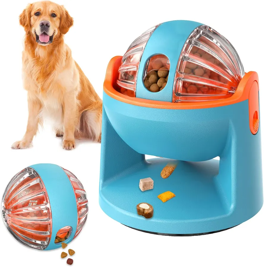 Juguete Interactivo 2 en 1 para Perros con Dispensador de Premios — imagen 1