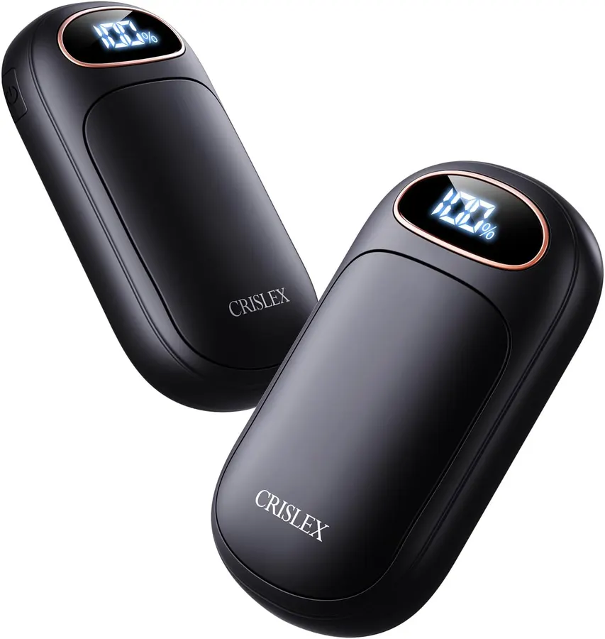 Calentadores de Manos Recargables 2 Pack | Calor Rápido 2s, 4 Niveles, Display LED Smart — imagen 1