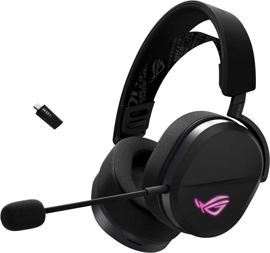 Auriculares ASUS ROG Pelta - Gaming Inalámbricos, 70H Batería, Conexión Tri-Mode — imagen 1