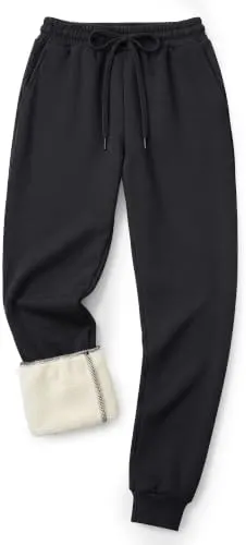 Pantalón jogger térmico con forro polar para hombre a US$18.39 en Amazon — imagen 1