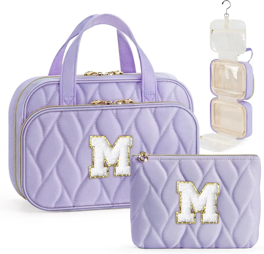 Bolsa de aseo colgante, bolsa de maquillaje, bolsa de cosméticos portátil — imagen 1
