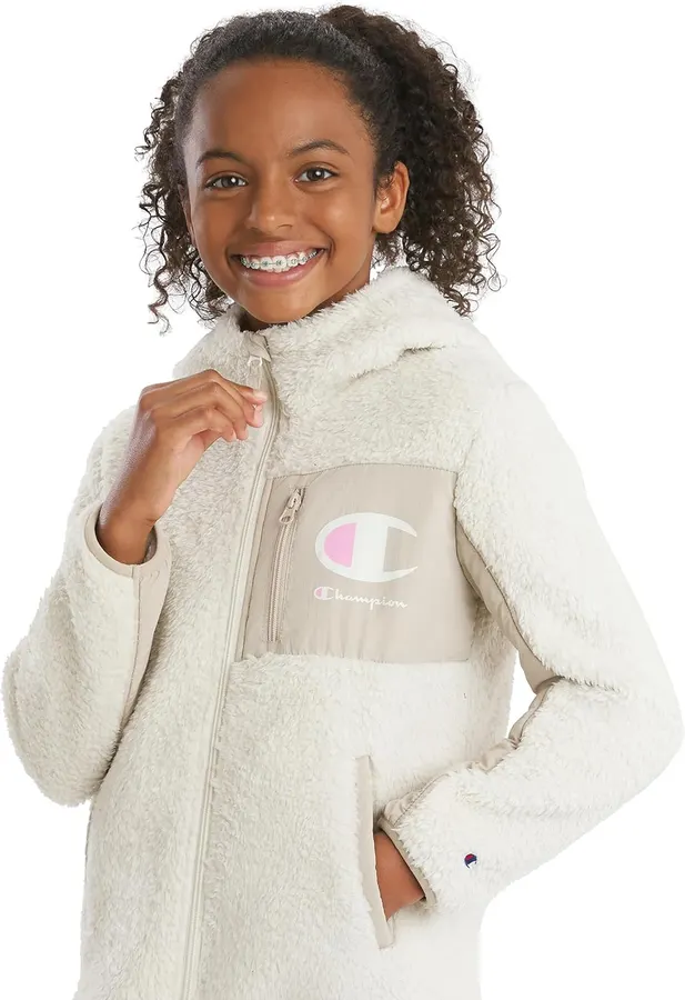 Sudadera con Capucha de Felpa de Alta Montaña para Niñas Champion | Ultra Suave y Cálida — imagen 1