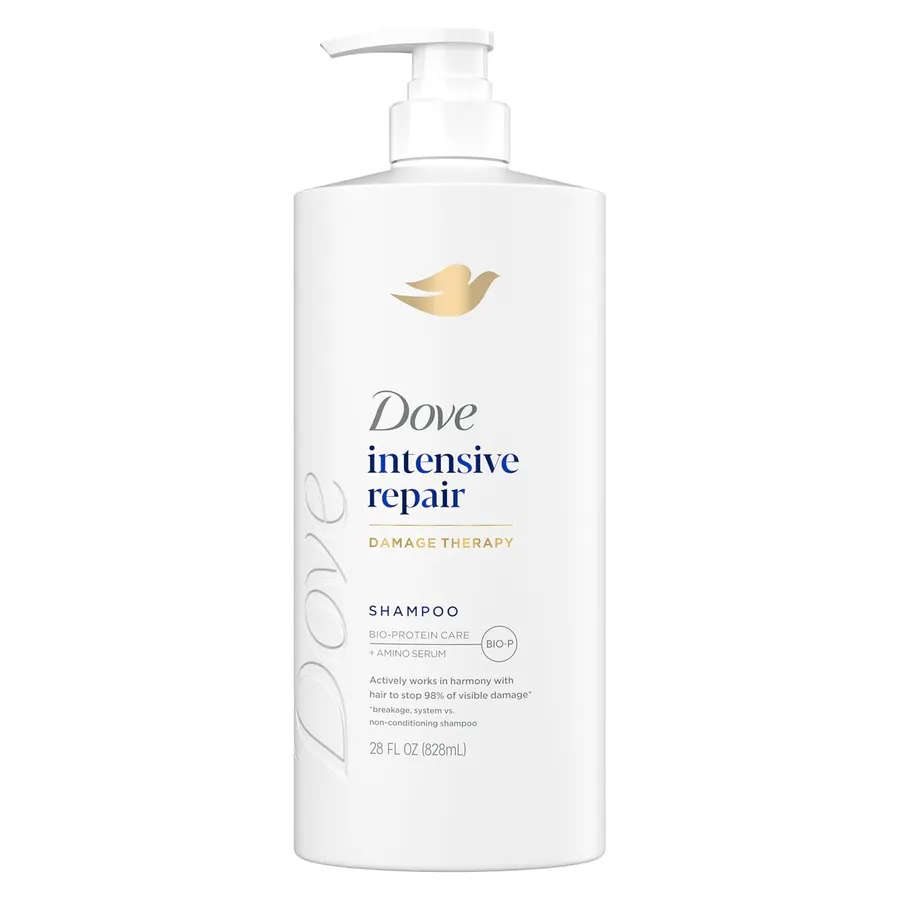 Champú Dove Reparación Intensiva 28 Fl Oz: Fortalece y repara el cabello dañado con bio-proteínas — imagen 1