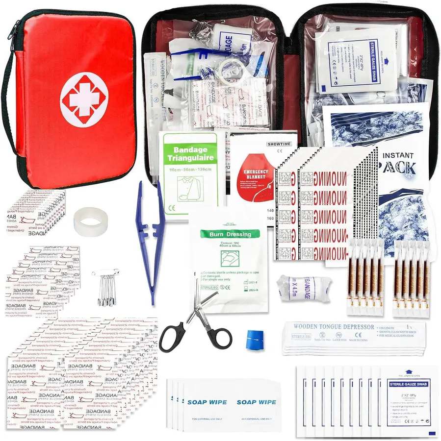 1st Aid Botiquín de Primeros Auxilios 300 Piezas Portátil — imagen 1