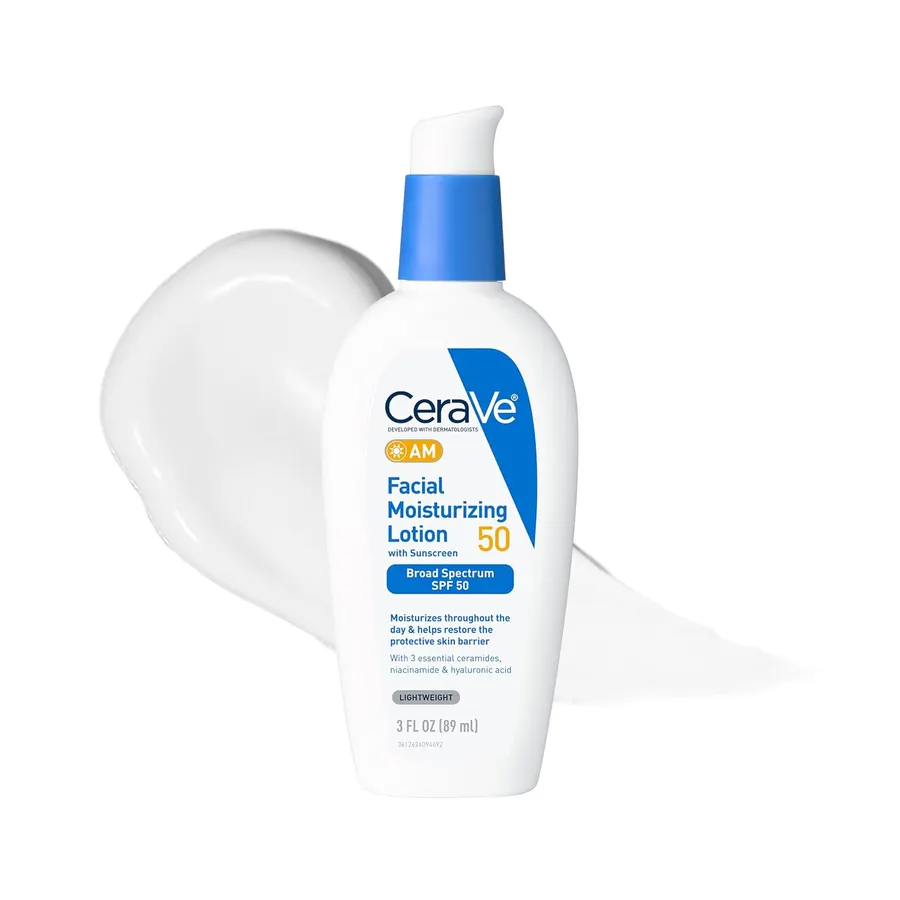 CeraVe Crema hidratante facial diaria con SPF 50 — imagen 1