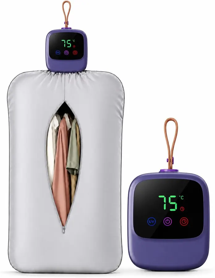 Secadora de Ropa Portátil Plegable 500W 100-240V — imagen 1