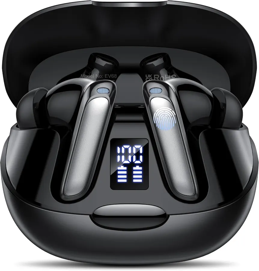 Auriculares inalámbricos con traducción por IA y Bluetooth 5.3 - ¡Oferta Relámpago! — imagen 1