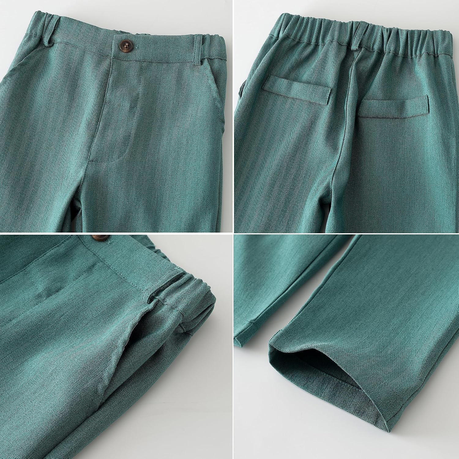 Traje Formal Bebé 3 Piezas con Chaleco y Corbatín — imagen 5