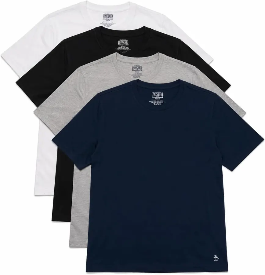 Original Penguin Paquete de camisetas de cuello redondo — imagen 1