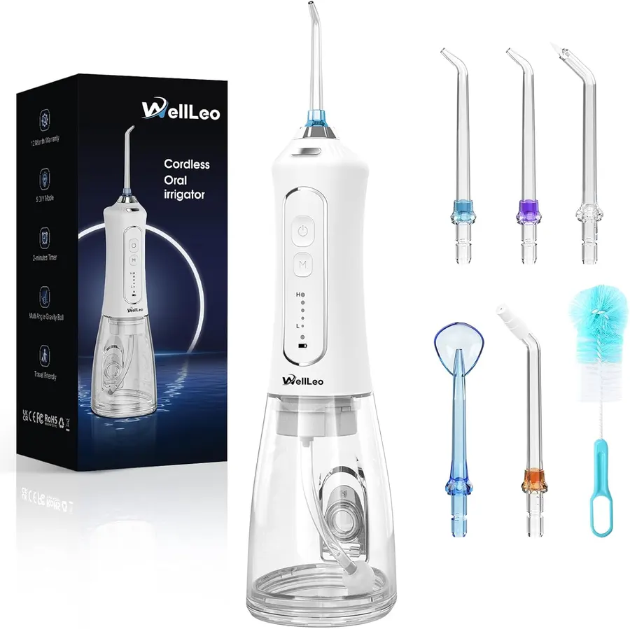 irrigador bucal inalámbrico de 300ml — imagen 1