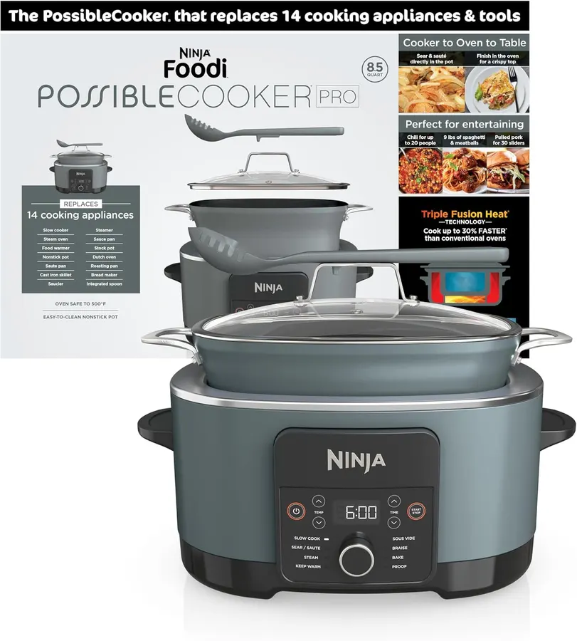 Ninja® PossibleCooker™ PRO 8 en 1, 8.5 qt, Cocina Rápido con Triple Fusion Heat® — imagen 1