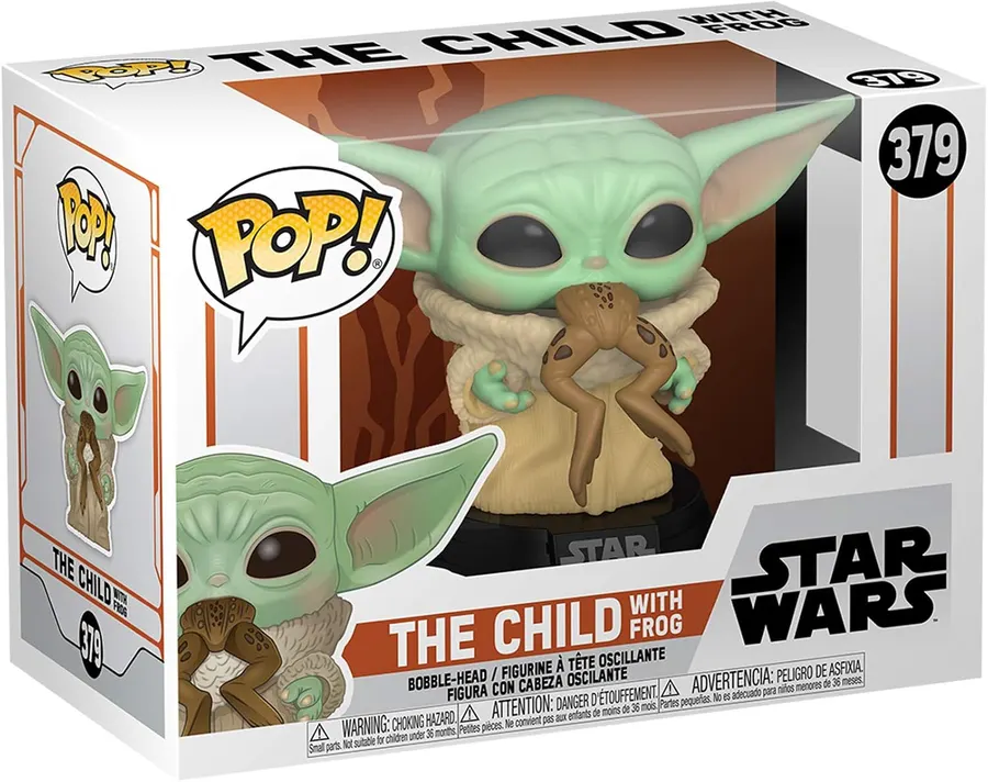 Funko Star Wars: The Mandalorian - Grogu con rana — imagen 1