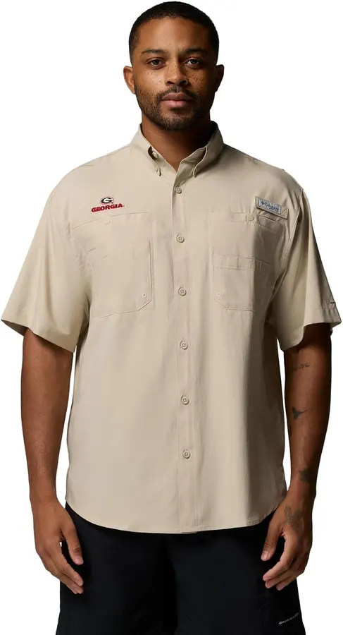 Columbia Men's Collegiate Tamiami Short Sleeve Shirt — imagen 1