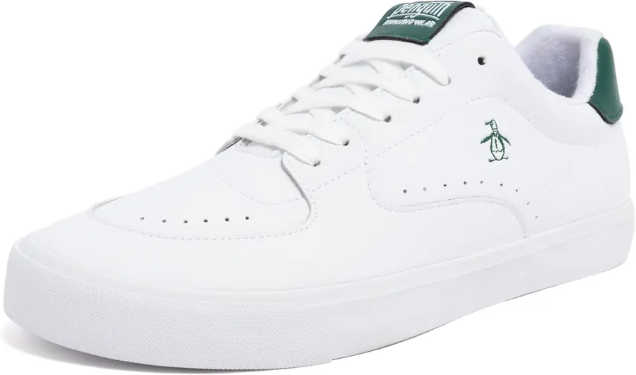 Original Penguin Zapatos deportivos clásicos de cuero y gamuza — imagen 1