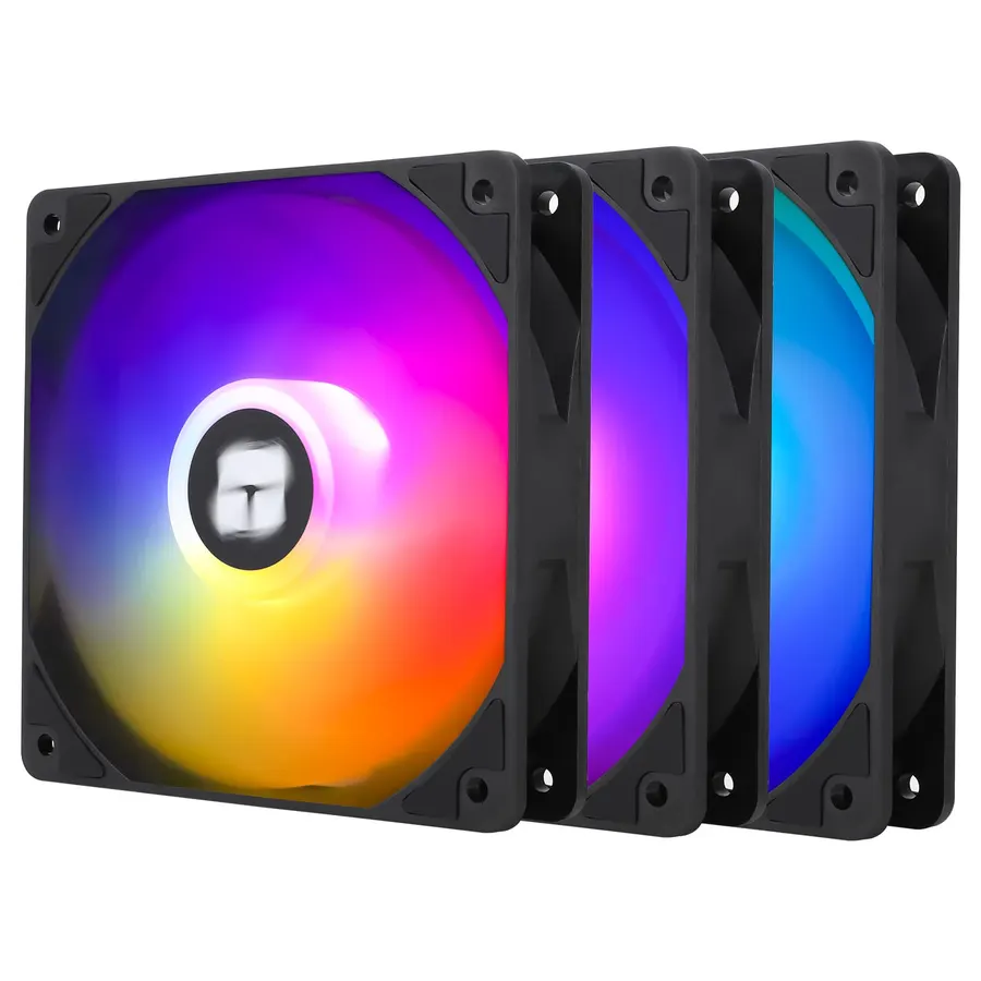 Ventilador CPU Thermalright TL-C12C-S X3 120mm ARGB, hasta 1550RPM, 4pin PWM silencioso — imagen 1