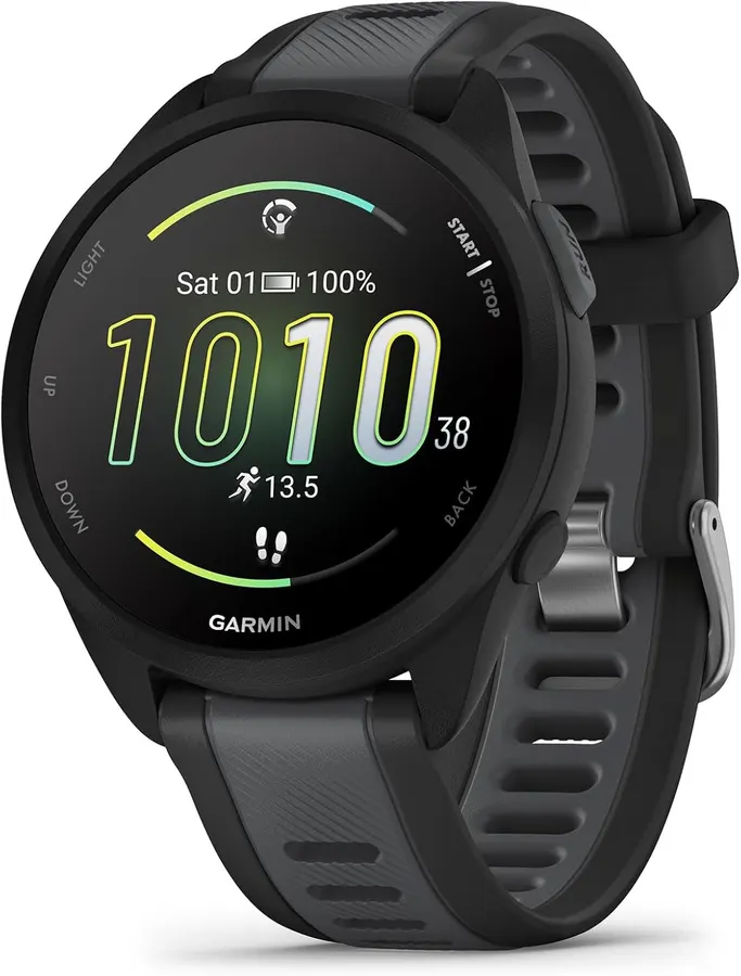 Garmin Forerunner® 165: Smartwatch 43mm con GPS, AMOLED, 11 días de batería y entrenamiento personalizado — imagen 1
