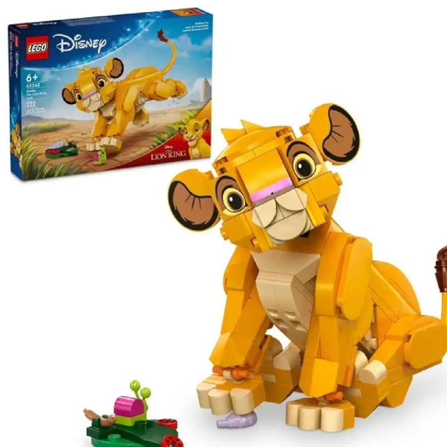 LEGO 43243 Simba, juguete construible de Disney del Rey León para niños — imagen 1