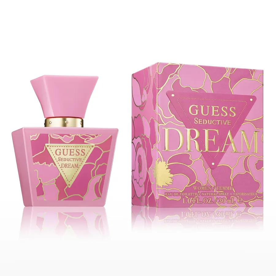 Eau de toilette Guess Seductive Dream para mujer, 29.5 ml, notas florales frutales ámbar — imagen 1