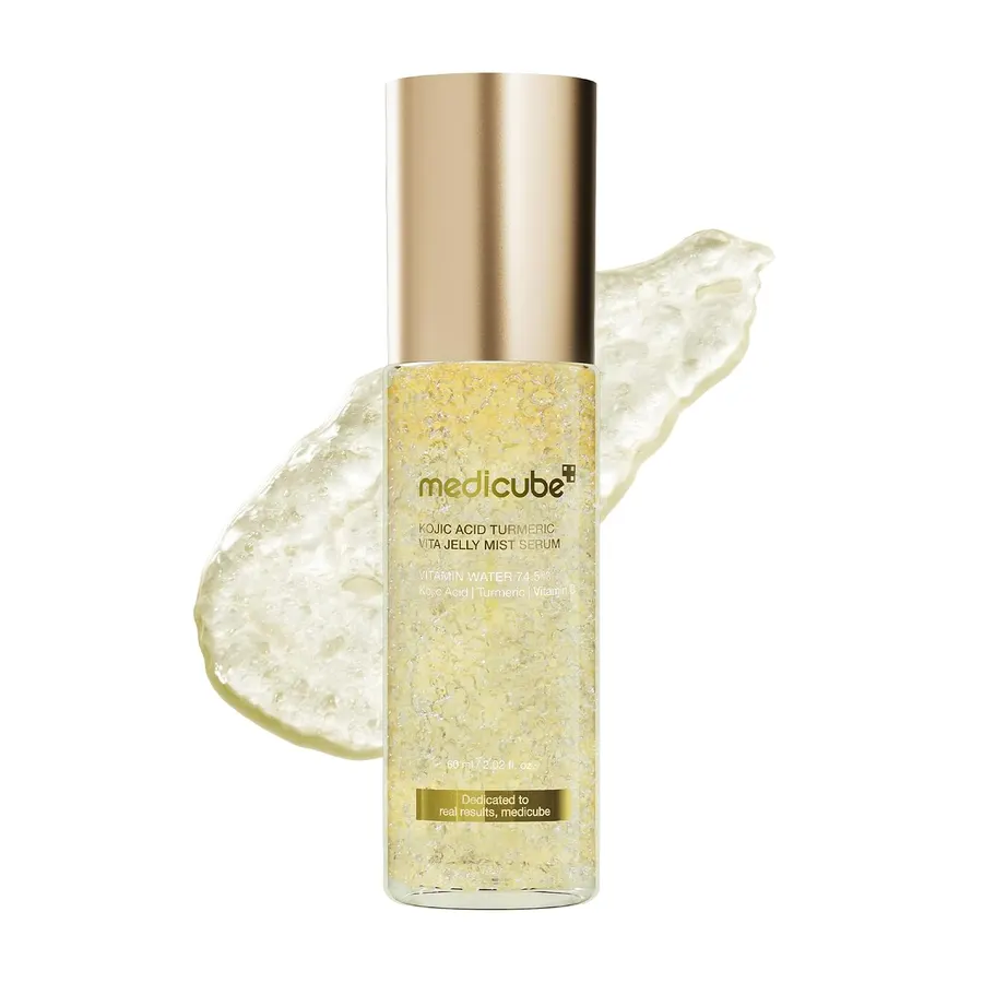 Sérum facial en spray Medicube Jelly Mist, ácido kójico y cúrcuma, vitamina C, hidratante y calmante — imagen 1