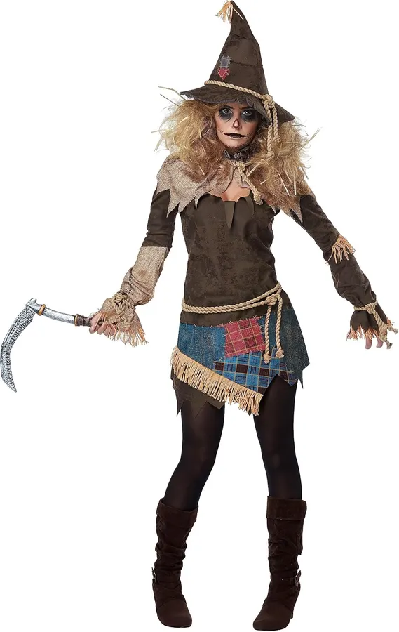 Disfraz de Espantapájaros Para Mujer X-Large - California Costumes — imagen 1
