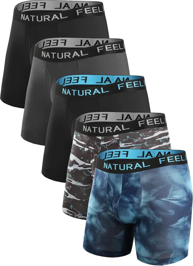 Bóxers Deportivos Hombre Pack x5 Secado Rápido — imagen 1