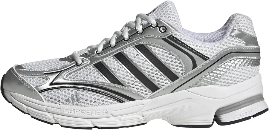 Zapatillas adidas Spiritain 2000: Adaptabilidad y Estilo en Blanco/Silver/Negro, Talla 11 — imagen 1