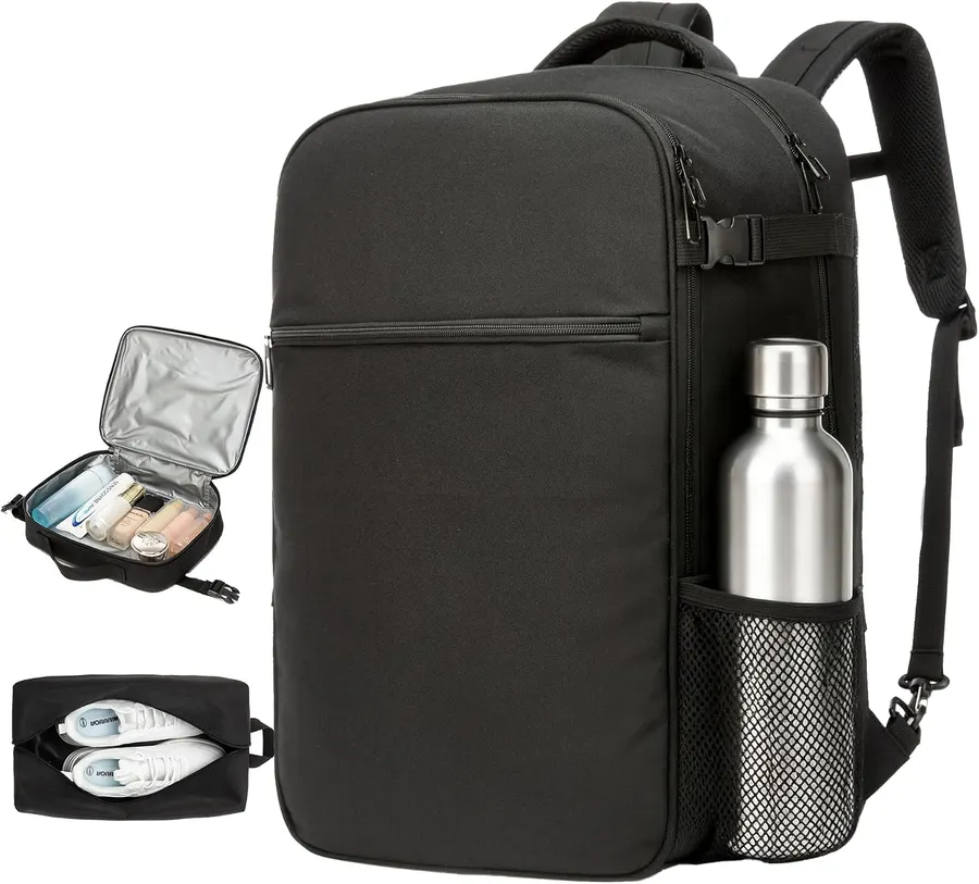 Mochila de Viaje 40L con Compartimento para Laptop de 18.5" — imagen 1