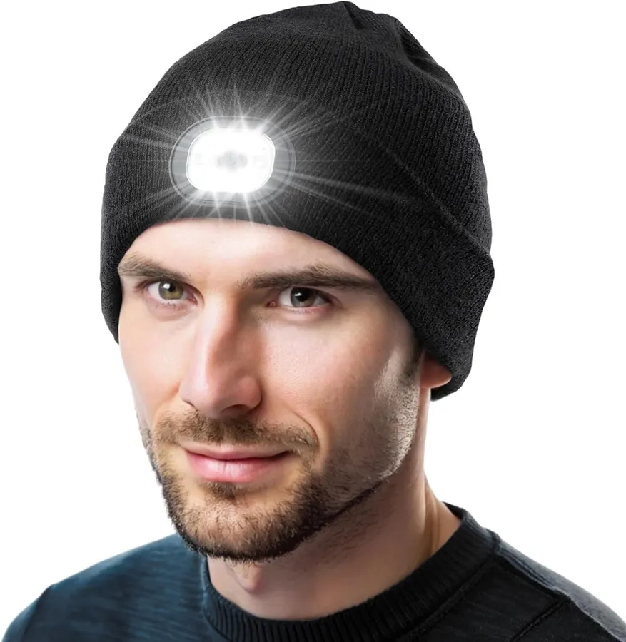 Gorro LED ZOOI para Hombre: Regalos Perfectos para el Invierno y Multideportes — imagen 1