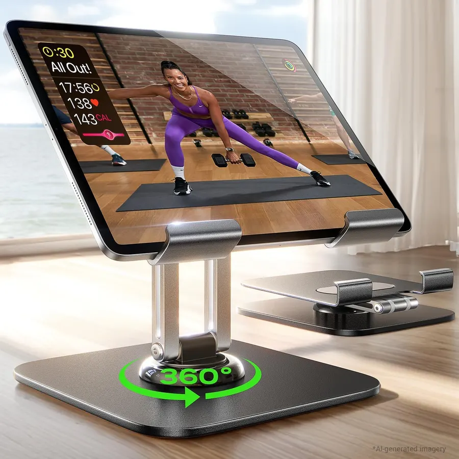 Soporte Tablet LISEN para iPad - Estabilidad y Rotación 360° para Oficina y Hogar — imagen 1