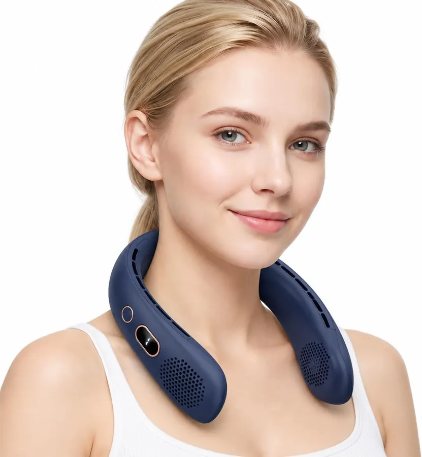 Ventilador de Cuello Sin Aspas 6000 mAh USB-C 3 Velocidades — imagen 1