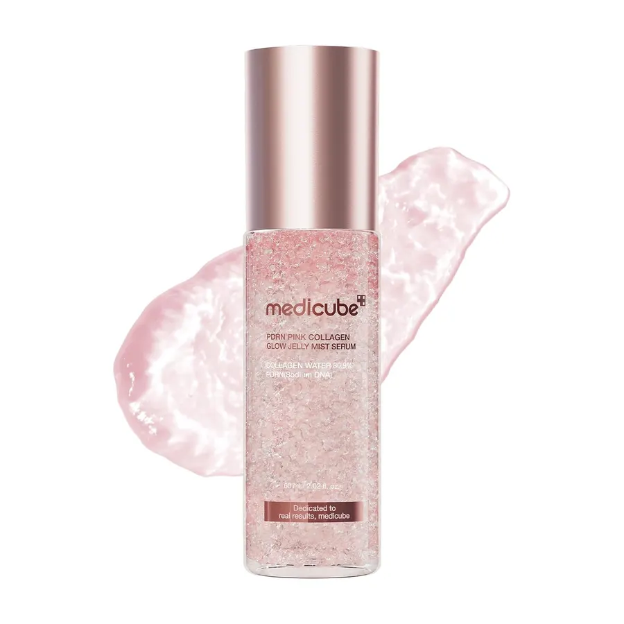 Medicube Serum Jelly Mist con colágeno PDRN, bruma facial brillante — imagen 1