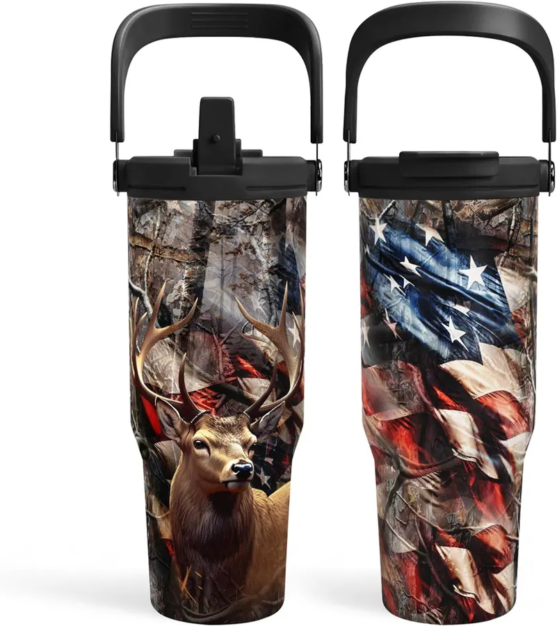 Regalo de caza para hombres, 30oz de acero inoxidable — imagen 1