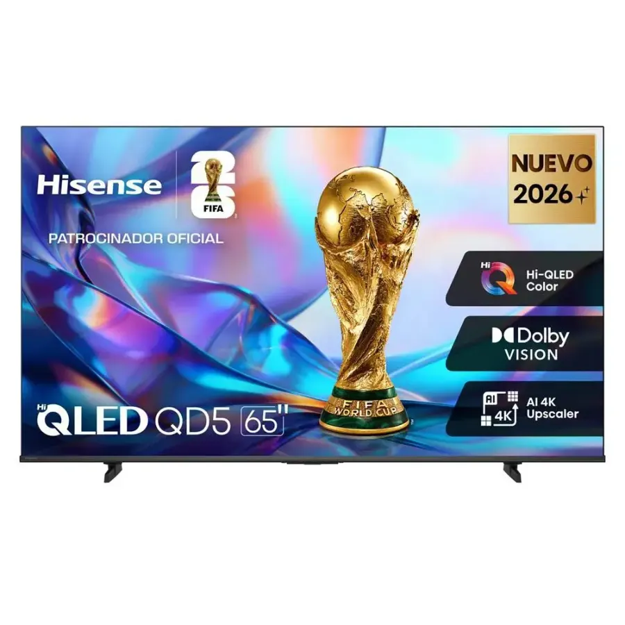 Televisor HISENSE 65 pulgadas QLED Uhd4K Smart TV 65QD5SV — imagen 1