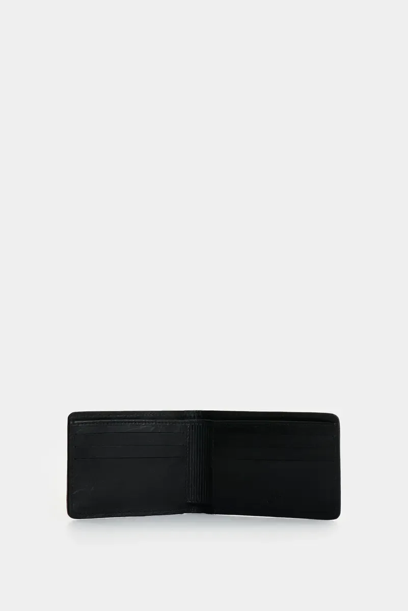 Vélez Billetera Jalisco De Cuero Para Hombre Placa Óptica Ne Color Negro — imagen 2